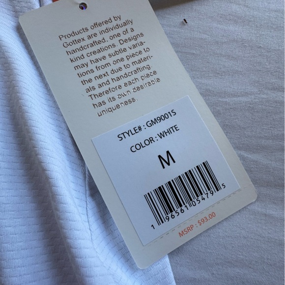 NWT X by Gottex White Skirt size M - Picture 3 of 5